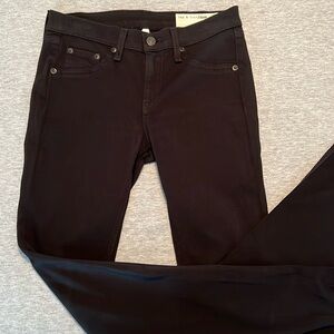 Rag & Bone Black Plush Jeans-Legging